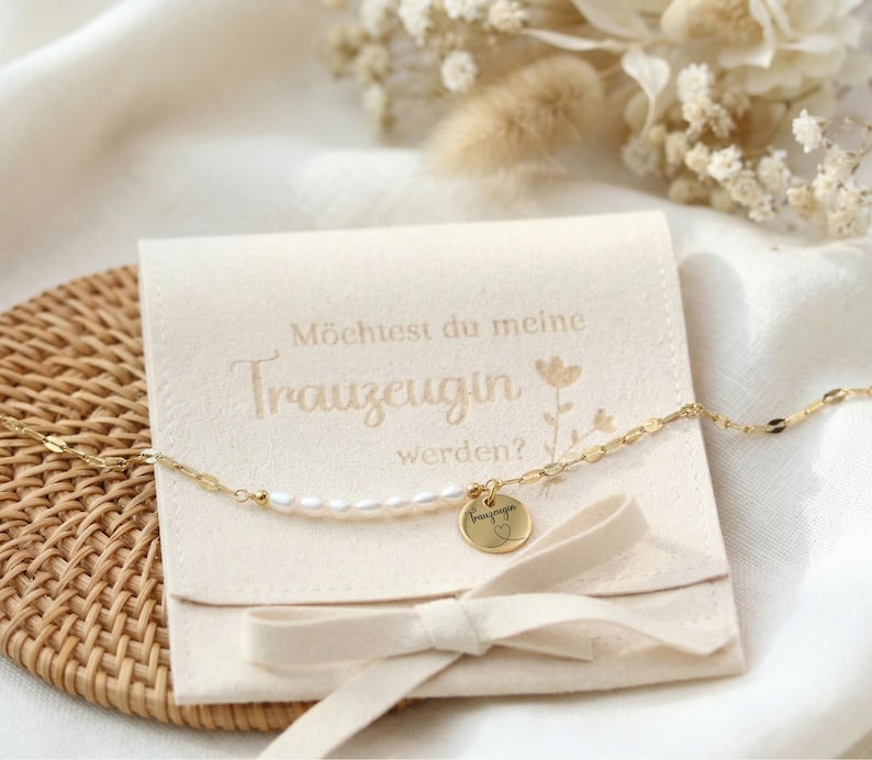 Personalized real Pearl Maid of Honor Bracelet-Wedding Gift-Gift with Engraving for Wedding-Stainless Steel-Bridesmaids-Best Friend